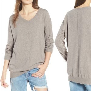 Dreamers tan sweater